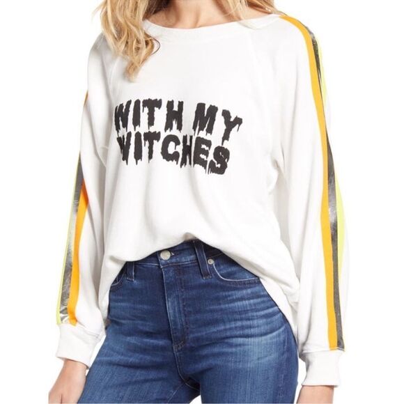 Wildfox With My Witches sweatshirt size small - Picture 1 of 7
